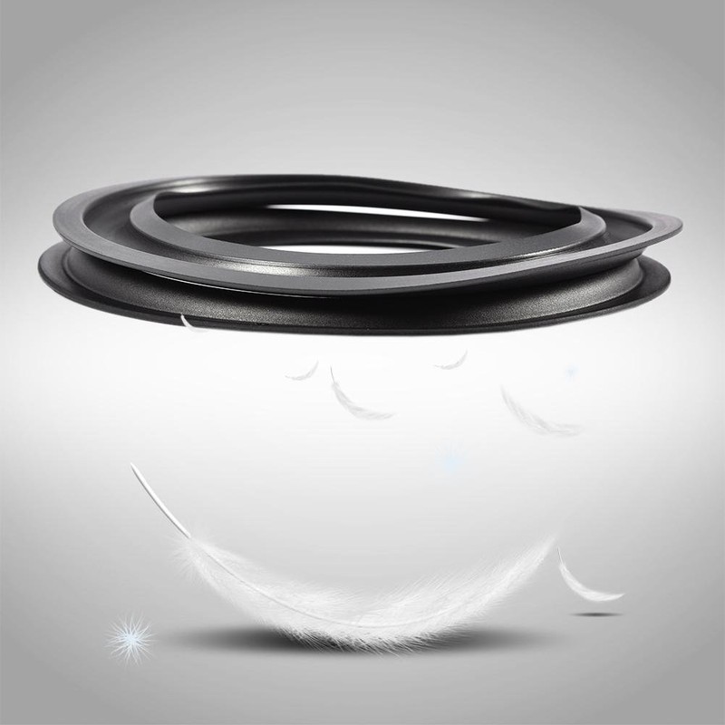 Speaker Rubber Edge, Pack of 2 6 Inch/156 mm Perforated