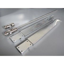 JP Garage Aluminum 6" Frame Extension + Steel Drive Shaft Tamiya 1/14 King Knight Hauler