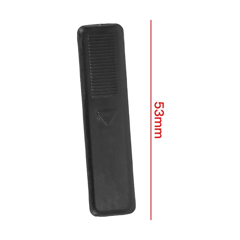 Alide 4PCS Roof Rail Clip Covers, GJ6A505A1 Black Rack Molding