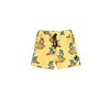 Koton Boys's Drawstring Pockets Crocodile Printed Cotton Shorts, Yellow Design(1d6)
