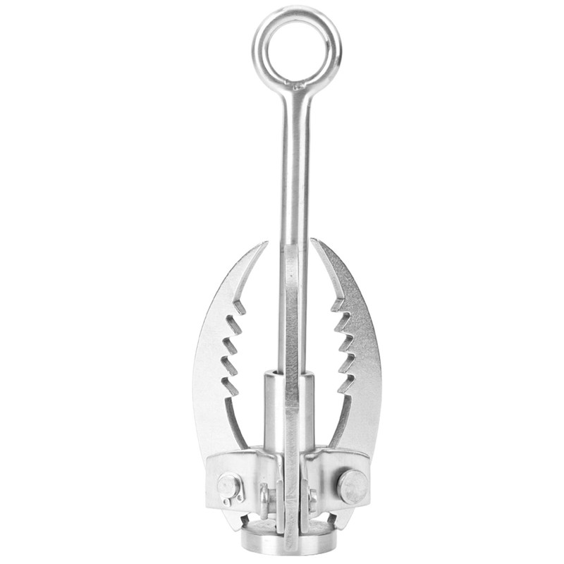 3 Claws Folding Hook Outdoor Survival Stainless Steel Rock Climbing