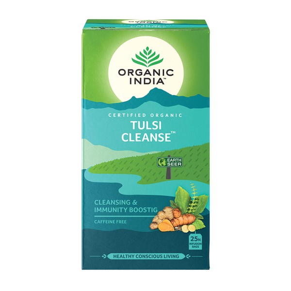 Organic India Tulsi Cleanse Tea - 25 infusion bags