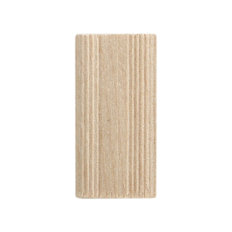 50Pcs Beech Wood Domino Tenon Stopper for Crafting Woodworking Furniture