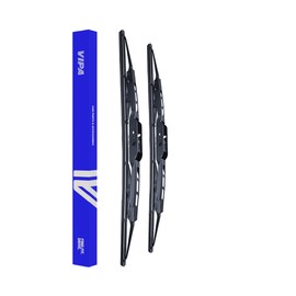 Premium Vipa Wiper Blade Kit | Fits: FIAT PANDA MK3 Hatchback (Nov 2003 to Feb 2012) | All-Weather Performance | Durable, Streak-Free Windshield Wipers | Easy Installation