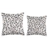 Chic Blush Pink & Gray Leopard Animal Print Pattern Throw