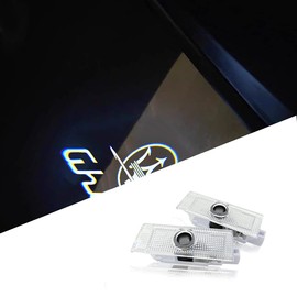 uuakarin 2Pcs Car Door Light Fit for Maserati,LED Welcome Light Projector Door Shadow Light Puddle light Car Ghost Shadow Light For Maserati (ghibli)