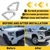 GearUp 1 Pair Front Driving Fog Light Bezel Cover for