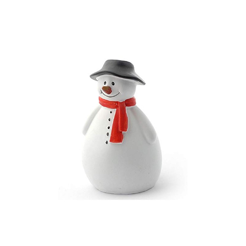 Melody Jane Dolls House Snow Man 1:12 Christmas Garden Accessory