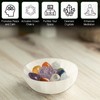 Wish Well Selenite Bowl with Amethyst Necklace – 4" Selenite