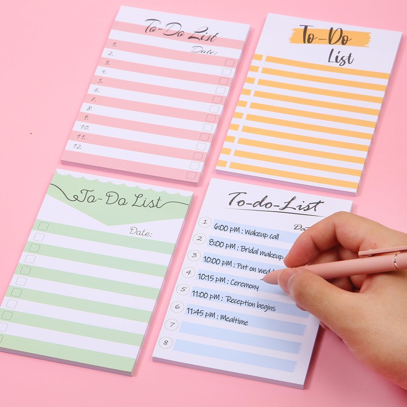 Mr. Pen- to Do List Sticky Notes, 4” x 6”,