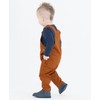 RUGGEDBUTTS Caramel Stretch Chino Overall - 3T