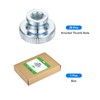 sourcing map Knurled Thumb Nuts, 30Pcs M6 x 20 x