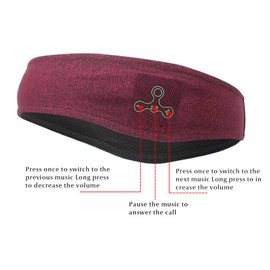 Sleep Headphones Bluetooth Headband Sports Bluetooth Headband Headphones for Workout Running Yoga Nap