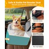 Ishineon Car Seat Booster for Dog: High-Support Memory Foam Pet