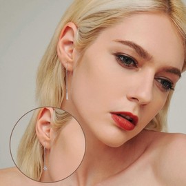 Baseball Earrings Sterling Silver Baseball Dangle Drop Sport Jewellery for Women Baseball Player Lover