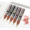 Purse Strap,1.5" Leather End Shoulder Strap Adjustable Replacement,Retro Multi-Pattern Crossbody