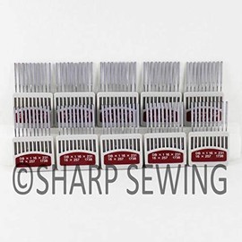 PUMICHA Needles Supplies for 100 16X257 80/12 Ballpoint LOCKSTITCH Needles DBX1 1738 for Sewing Machine.