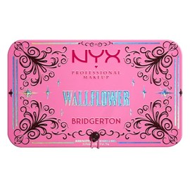 Nyx Professional Makeup, Bridgerton Paleta de Rubor, Tono: Wallflower (rosa). Rubor en polvo. Fórmula vegana.