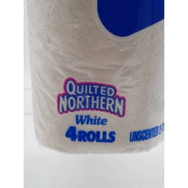 Vintage Quilted Northern Bathroom Tissue 4 Roll 1992 Movie Prop Free Shipping