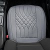 1-Pack Leather Front Car Seat Covers - Bottom Car Seat