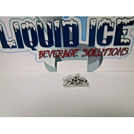 Unbranded 10 FOOD GRADE STAINLESS STEEL 3/8" x 3/8" x 1/4" BARB T TEE HOSE FITTING SPLICE