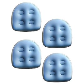 4 PCS Spa and Hot Tub Booster, Pool Bathtub Seat Inflatable Cushion, PVC Spa Waterproof Back Pad,Soft Spa Cushion Massage Mat