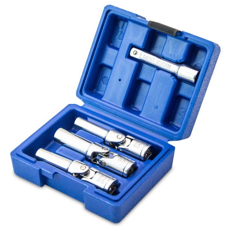 BITUXX Joint Glow Plug Wrench Set of 4 (8/10/12 mm)