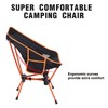 MOON LENCE Portable Camping Chair Backpacking Chair - The 4th