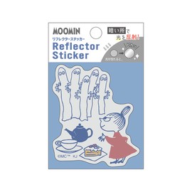 Kamio Japan Moomin Sticker Reflector Sticker Lovely Lunch 220610