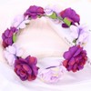 yuruyi Flower Crowns for Women, Floral Crown Pearl Headpiece for