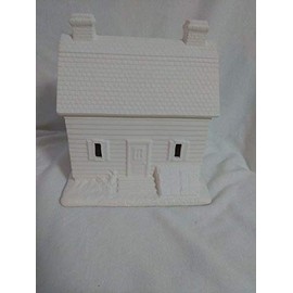 Village Farm House 6" x 5" x 6" Ready to Paint Ceramic Bisque