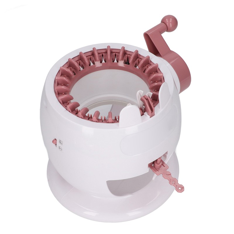 Small Kids Knitting Machine 22 Needles 2 Color Strings Hand