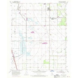 YellowMaps Weed Patch CA topo map, 1:24000 Scale, 7.5 X 7.5 Minute, Historical, 1955, Updated 1970, 26.8 x 22 in - Tyvek