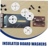 DOITOOL 100pcs Insulation Foam Board Washers Sturdy Load Spreading Fasteners
