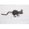 Antique Vintage Style Cast Iron Mouse Rat Paper Weight 4''