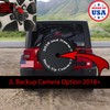 Angel Wings Spare Tire Cover Black Size 32 Inch