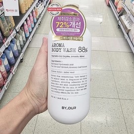 Buyauer Aroma Body Wash Amber Wood 1020ml 203160 / 바이아우어 아로마 바디워시 엠버우드 1020ml 203160