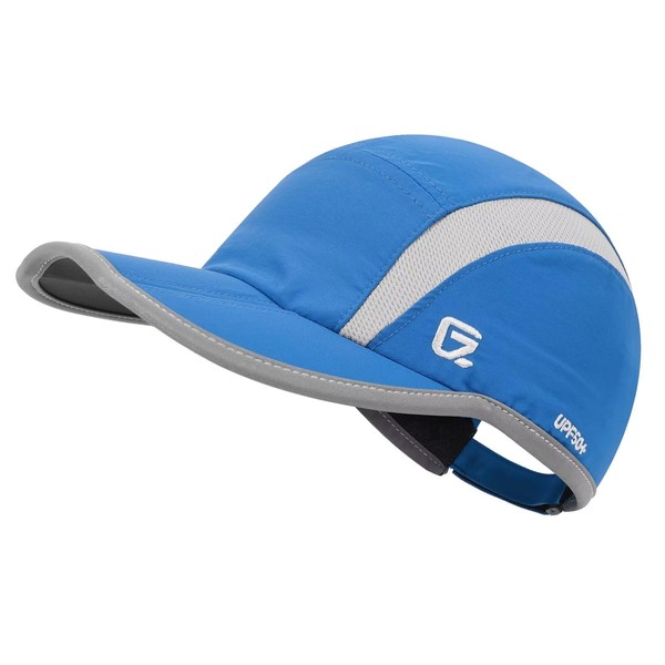 GADIEMKENSD UPF50+ Folding Outdoor Hat Unstructured Reflective Design Breathable Soft