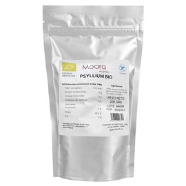 스페인 모아라 유기농 실리엄 차전자피가루 분말 200g Spanish Moara Organic Psyllium Husk Powder 200g