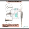 College Cotton Pliers 6" with Angled Beak For Professional &