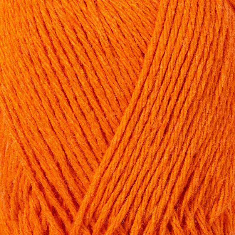 Utopia Crafts Re-Cotton Knitting Yarn, 100g (Pumpkin Orange)
