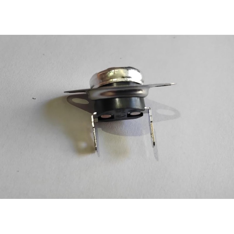 1PC KSD201 110-0 Normally Closed Temperature Control Switch with Fixing