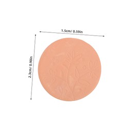 MAGICLULU 4pcs Terracotta Brown Sugar Softener Discs Reusable Brown Sugar Keeper for Moisture Retention for Food Storage Containers Maintains Freshness Prevents Hardening