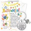 HOWAF Retirement Gifts for Women Men, Retirement Card Farewell Card