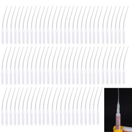 Liroyal Instant Glue Extra Fine Tip (Set of 200) Plastic Glue Thin Micro Nozzle Disposable Micro Nozzle Tools for Paints, Nail Art, Plastic Model
