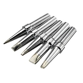 MASUNN 5Pcs Universial Lead Free Soldering Tip for WELLER Soldering Iron Station