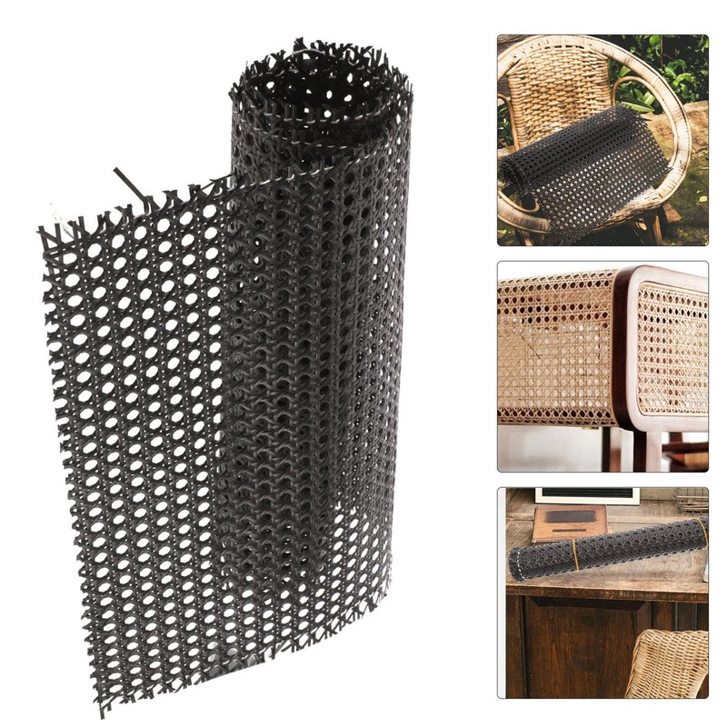 KALLORY Rattan Webbing Cane Webbing Natural Rattan Webbing for Caning
