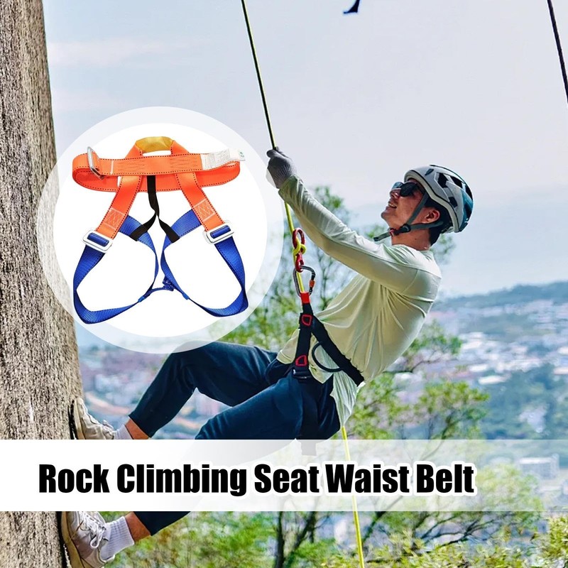 Rock Climbing Harness - Rappelling Equipment Half Body Outdoor Training