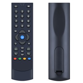 TCNOUMT Replacement Remote Control fit for Manhattan T1, Freeview HD Receiver, SX Freesat HD Replacement Remote Controller - NO Setup Required