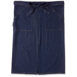 Edwin Unisex Sommelier Denim Apron, navy